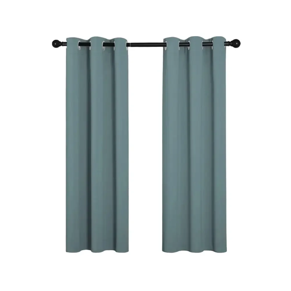 🍀 3 for $25 Versatile Functional Drapes Semi Blackout Drapes Soft Grey 36 x 29